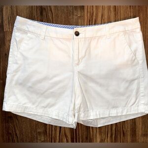 Merona Women’s White Cotton Shorts size 12